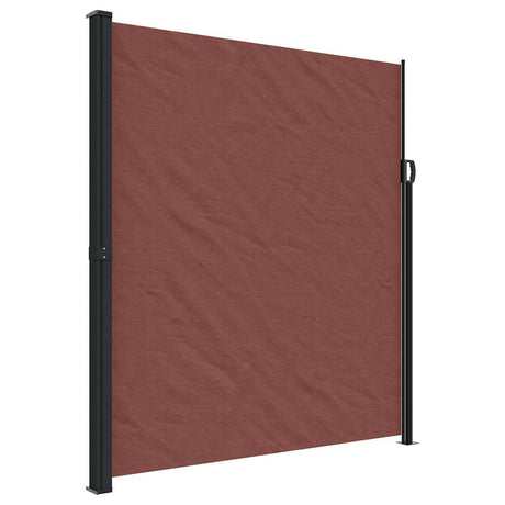 Vidaxx udtrækbar vindskærm 220x600 cm brun