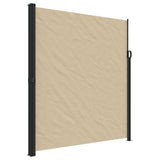 VidaXL Udtrækkelig vindskærm 220x600 cm beige