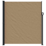 Vidaxx udtrækbar vindskærm 220x600 cm taupe