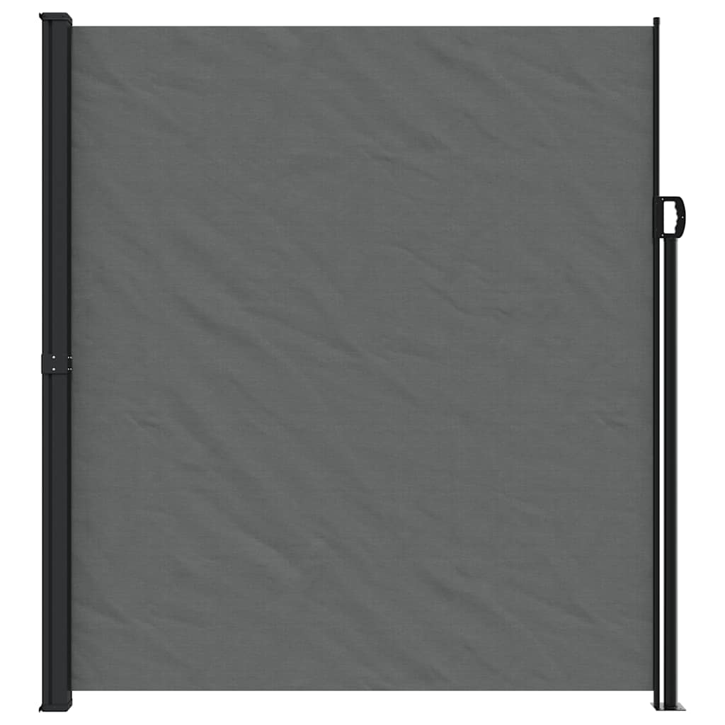 Vidaxx udtrækbar vindskærm 220x600 cm antracit