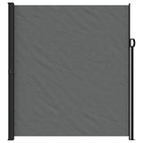 Vidaxx udtrækbar vindskærm 220x600 cm antracit