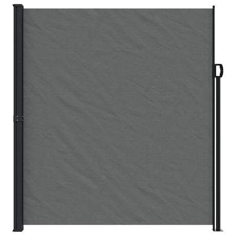 Vidaxx udtrækbar vindskærm 220x600 cm antracit