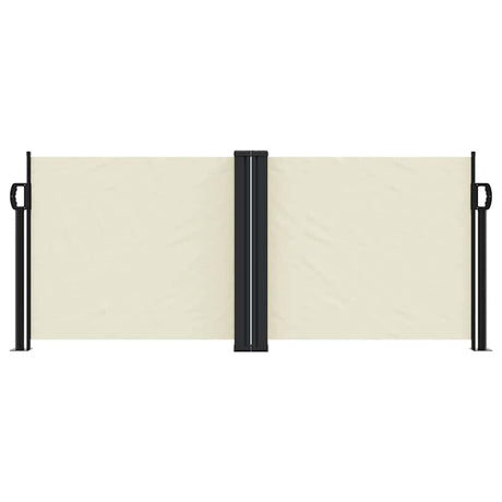 Vidaxx udtrækbar vindskærm 100x600 cm creme