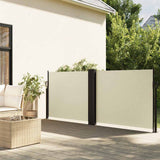 Vidaxx udtrækbar vindskærm 100x600 cm creme
