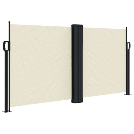 Vidaxx udtrækbar vindskærm 120x600 cm creme