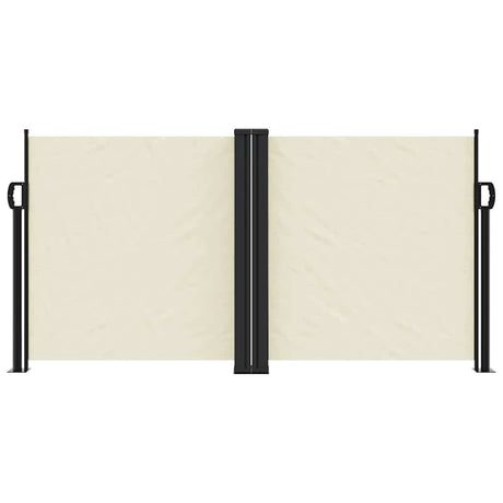 Vidaxx udtrækbar vindskærm 120x600 cm creme