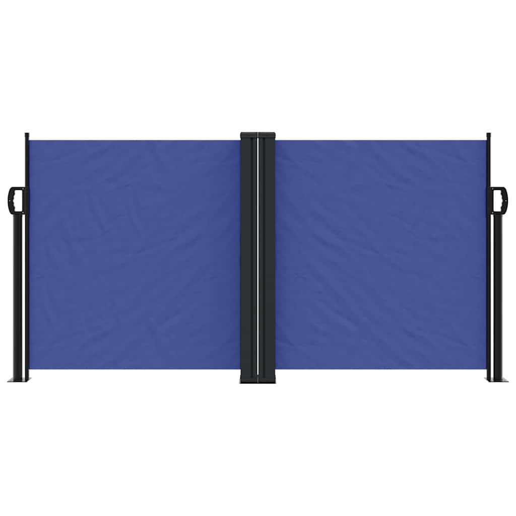 Vidaxx udtrækbar vindskærm 120x600 cm blå