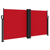 Vidaxx udtrækbar vindskærm 120x600 cm rød