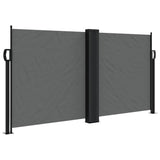 Vidaxx udtrækbar vindskærm 120x600 cm antracit