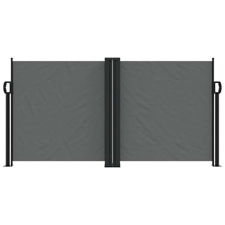 Vidaxx udtrækbar vindskærm 120x600 cm antracit