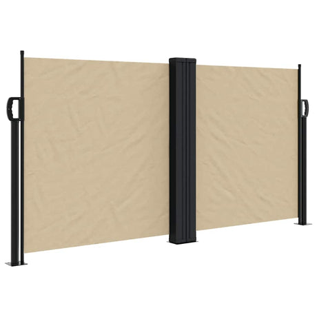 Vidaxx udtrækbar vindskærm 120x600 cm beige