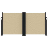 Vidaxx udtrækbar vindskærm 120x600 cm beige