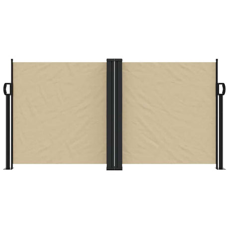 Vidaxx udtrækbar vindskærm 120x600 cm beige