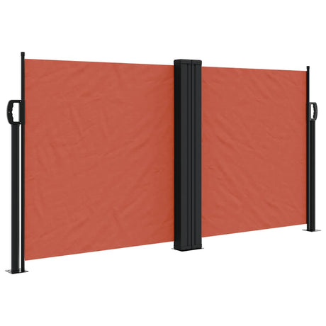 Vidaxx udtrækbar vindskærm 120x600 cm terracotta