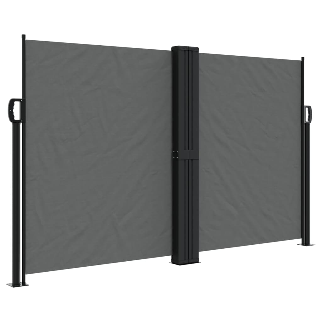Vidaxx udtrækbar vindskærm 140x600 cm antracit