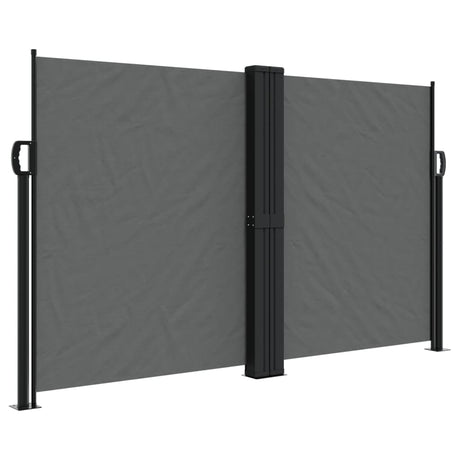 Vidaxx udtrækbar vindskærm 140x600 cm antracit