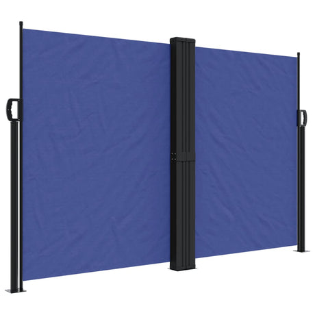 Vidaxx udtrækbar vindskærm 160x600 cm blå