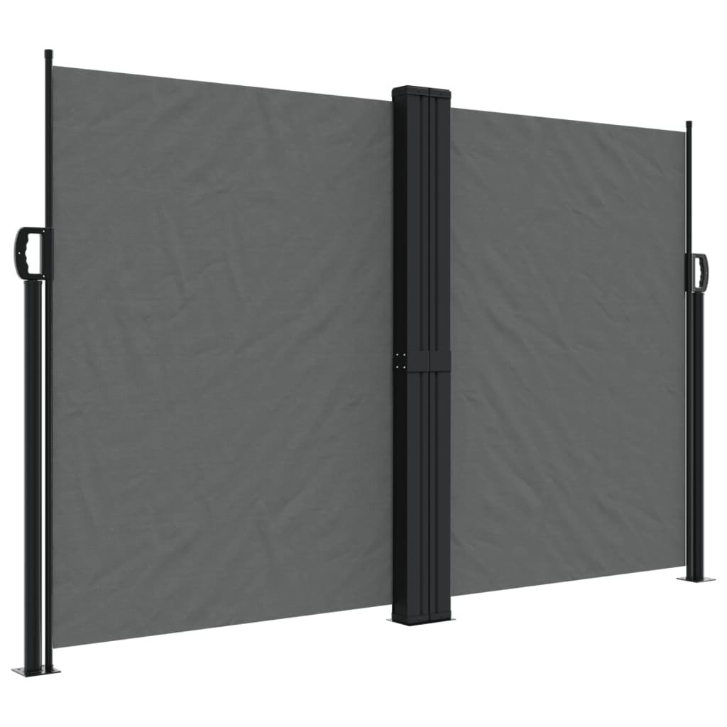 Vidaxx udtrækbar vindskærm 160x600 cm antracit