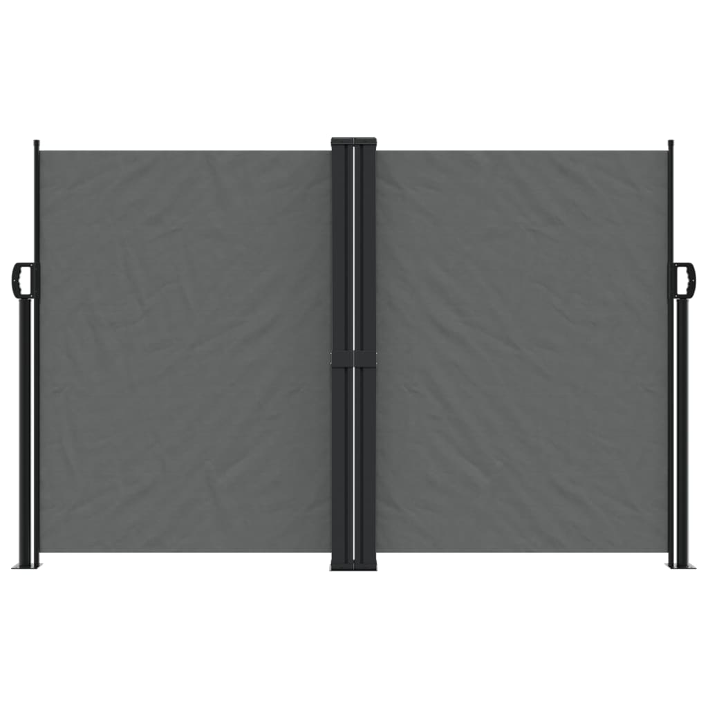 Vidaxx udtrækbar vindskærm 160x600 cm antracit