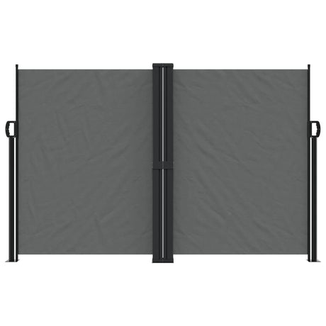 Vidaxx udtrækbar vindskærm 160x600 cm antracit