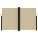 Vidaxx udtrækbar vindskærm 160x600 cm beige
