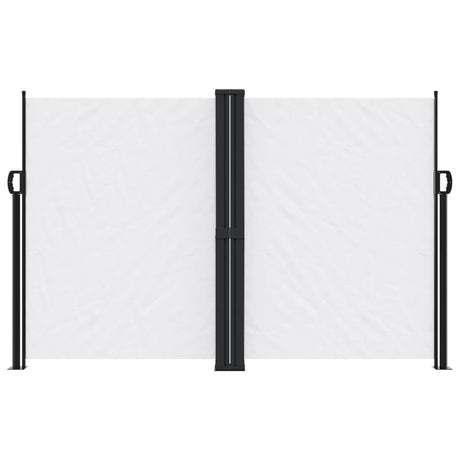 Vidaxx udtrækbar vindskærm 160x600 cm hvid