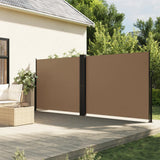 Vidaxx udtrækbar vindskærm 160x600 cm taupe