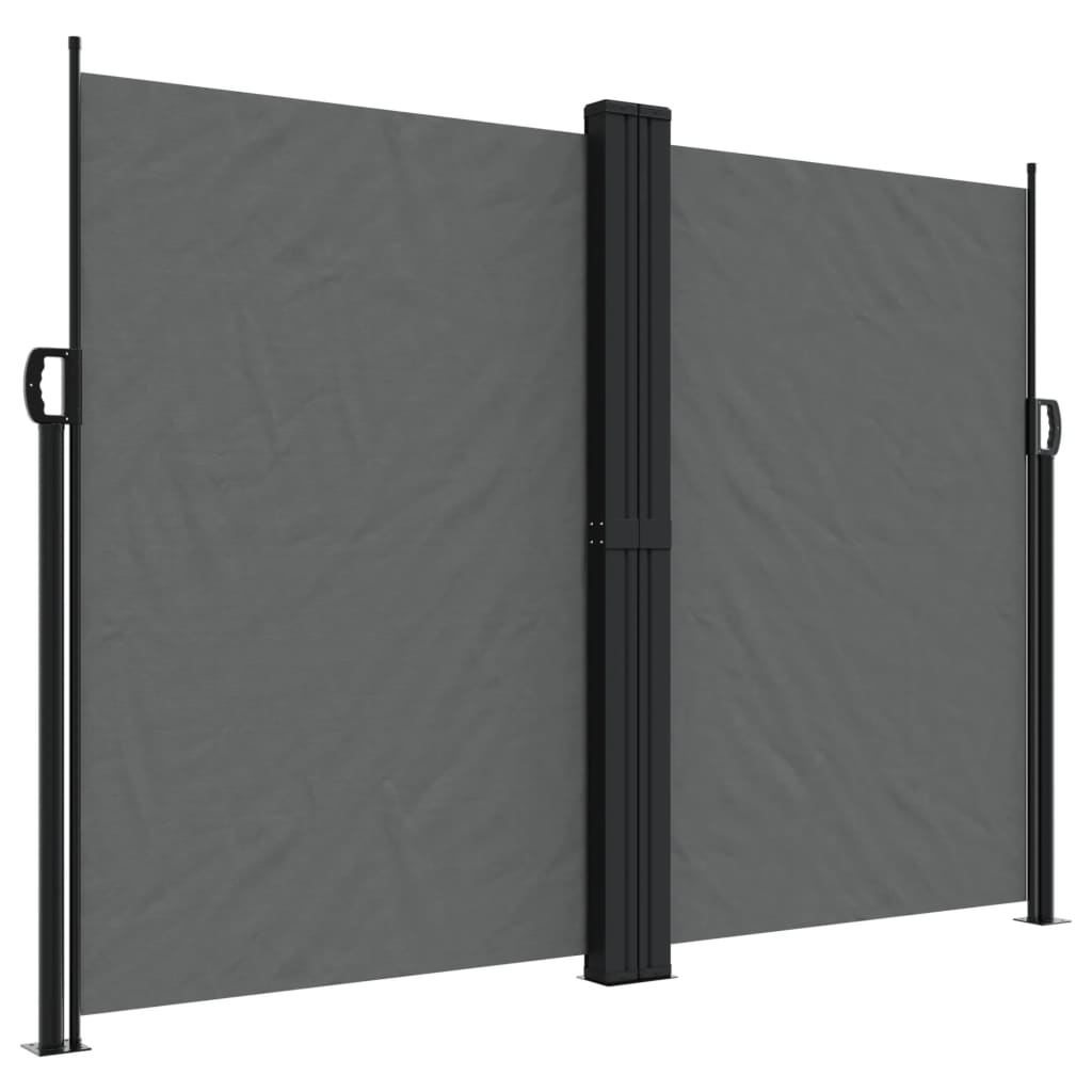 Vidaxx udtrækbar vindskærm 180x600 cm antracit
