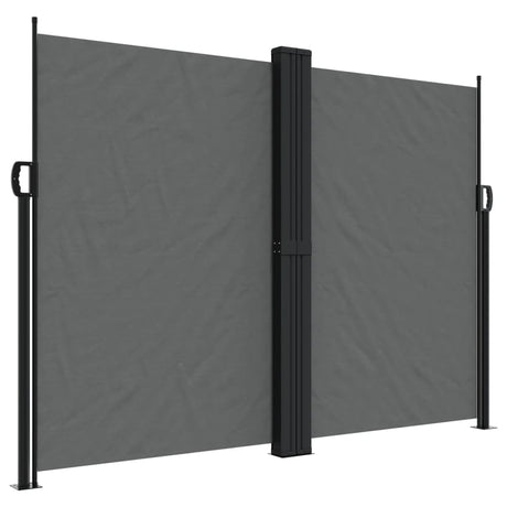 Vidaxx udtrækbar vindskærm 180x600 cm antracit