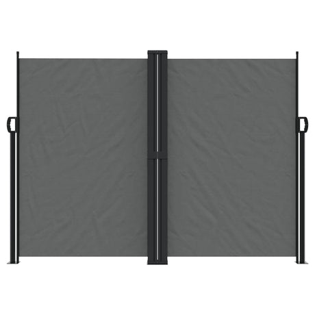 Vidaxx udtrækbar vindskærm 180x600 cm antracit