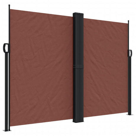 Vidaxx udtrækbar vindskærm 180x600 cm brun