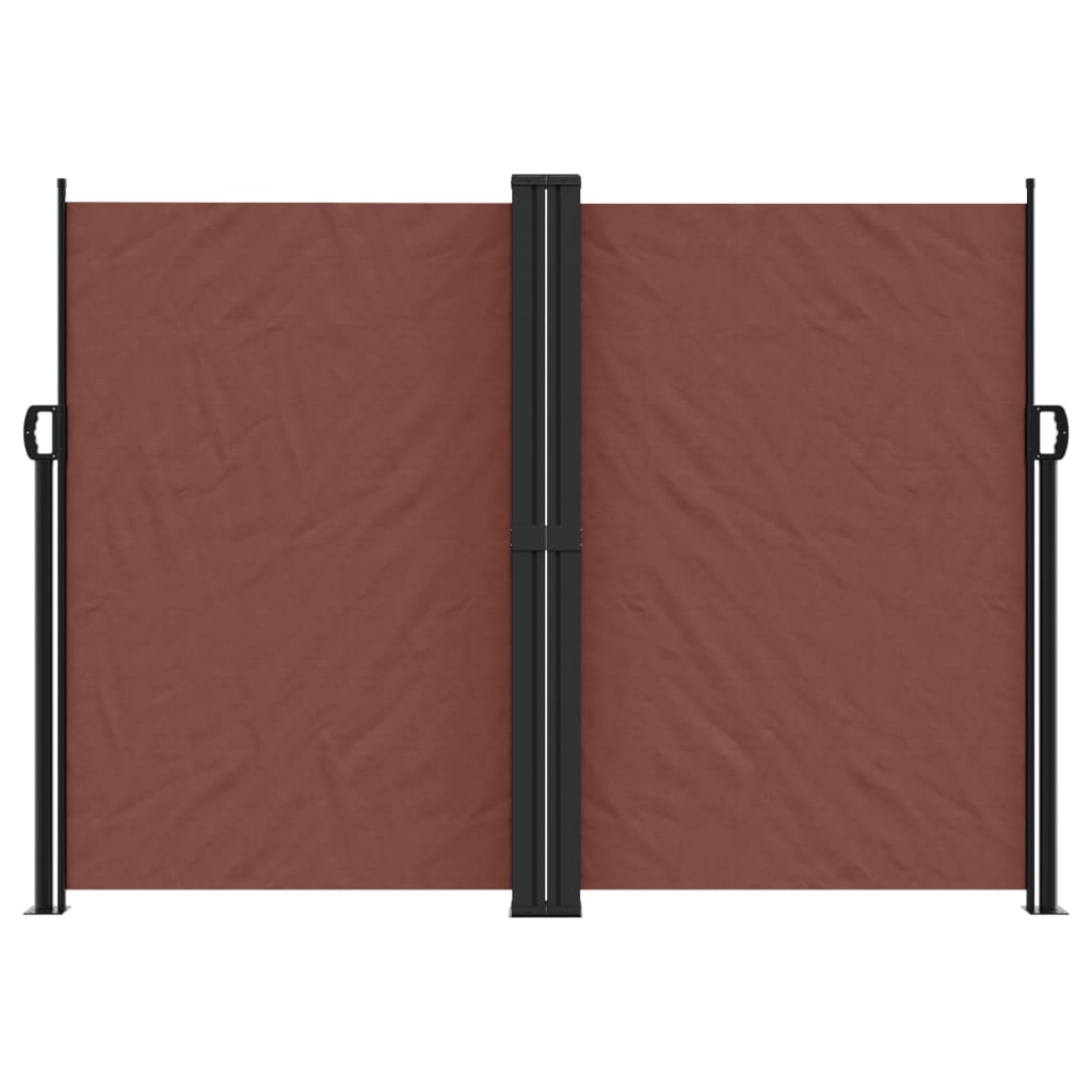 Vidaxx udtrækbar vindskærm 180x600 cm brun