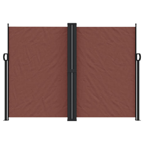 Vidaxx udtrækbar vindskærm 180x600 cm brun