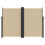 Vidaxx udtrækbar vindskærm 180x600 cm beige