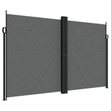 Vidaxx udtrækbar vindskærm 200x600 cm antracit