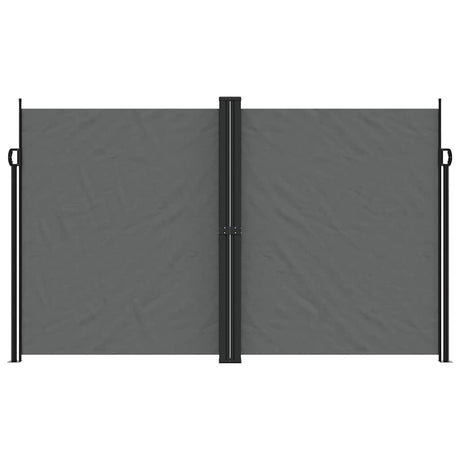 Vidaxx udtrækbar vindskærm 200x600 cm antracit