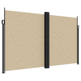 Vidaxx udtrækbar vindskærm 200x600 cm beige