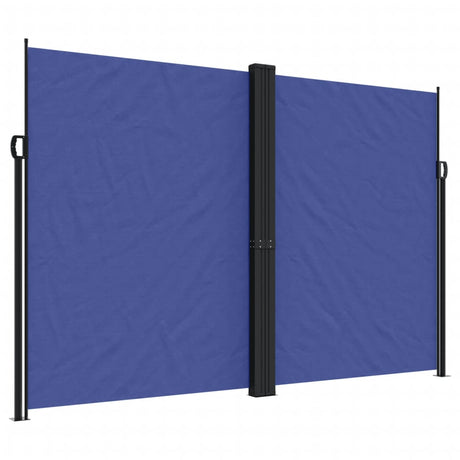 Vidaxx udtrækbar vindskærm 220x600 cm blå