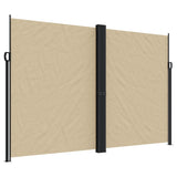Vidaxx udtrækbar vindskærm 220x600 cm beige