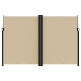Vidaxx udtrækbar vindskærm 220x600 cm beige