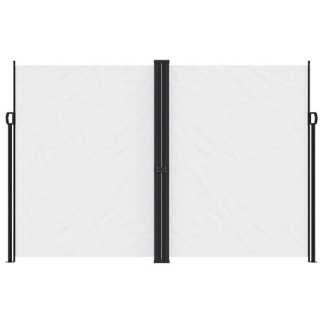 Vidaxx udtrækbar vindskærm 220x600 cm hvid