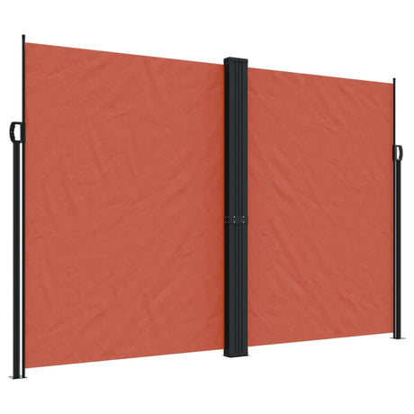 Vidaxx udtrækbar vindskærm 220x600 cm terracotta