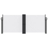 Vidaxx udtrækbar vindskærm 100x1000 cm hvid
