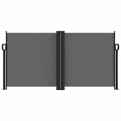 Vidaxx udtrækbar vindskærm 120x1000 cm antracit
