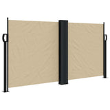 Vidaxx udtrækbar vindskærm 120x1000 cm beige