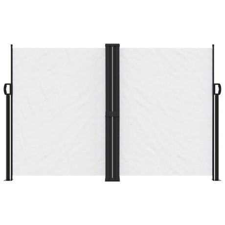 Vidaxx udtrækbar vindskærm 160x1000 cm hvid