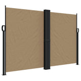 Vidaxx udtrækbar vindskærm 160x1000 cm taupe