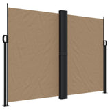 Vidaxx udtrækbar vindskærm 180x1000 cm taupe