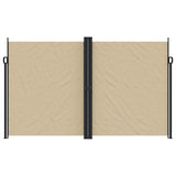 Vidaxx udtrækbar vindskærm 200x1000 cm beige