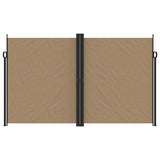 Vidaxx udtrækbar vindskærm 200x1000 cm taupe